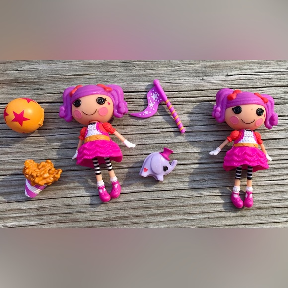 LALALOOPSY Ferris Wheel Peanut Big Top Tippy Harmony Mini Dolls Pets Accessories - Picture 10 of 14